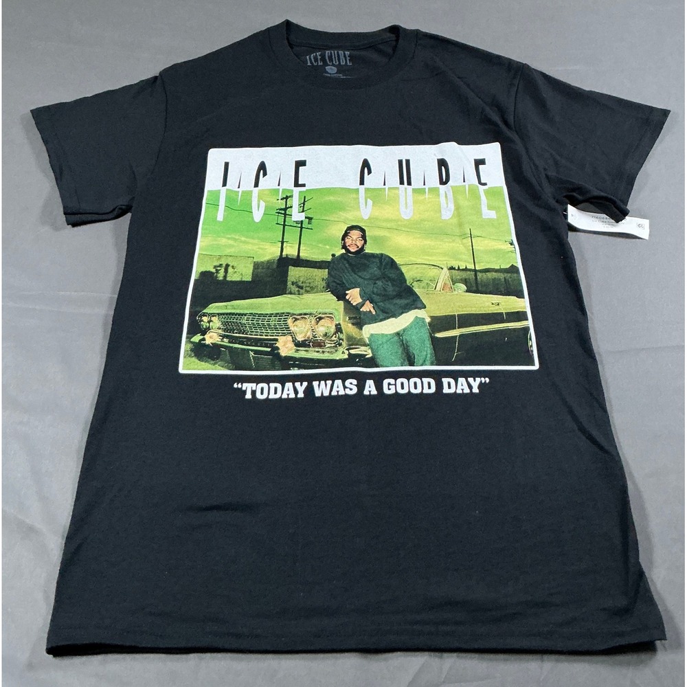 Ice Cube Today Was A Good Day Black‎ Graphic T-Shirt Mens Small New